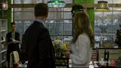 Hey, you're under the mistletoe. - Christmas Wishes & Mistletoe Kisses