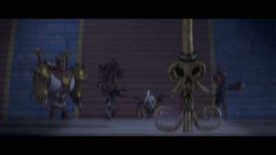 Hey! You're... You're not welcome here. - Maya and the Three