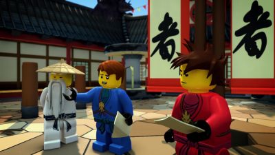 Hey, Zane, how come you never
hear anything from your parents? - Ninjago: Masters of Spinjitzu