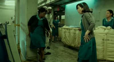 Hey Zelda want a smokeThat shit ain't good for you DuaneYeah but it feel goodIt does doesn't it - The Shape of Water
