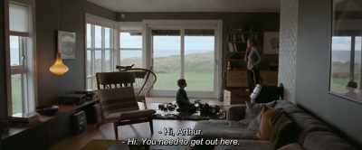 -Hi, Arthur.
-Hi. You need to get out here. - The Burning Sea