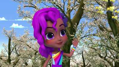 Hi, bees. I don't need
to be scared anymore, right? - Rainbow Rangers