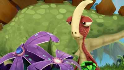 -Hi, Bill. Havin' fun?
-You betcha! - Gigantosaurus