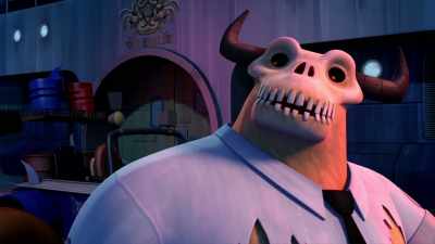 - Hi, Carlotta. Got my order?
- Same as always. Coming right up. - Monster Island