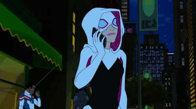 Hi.
Dad? - Marvel Rising: Chasing Ghosts