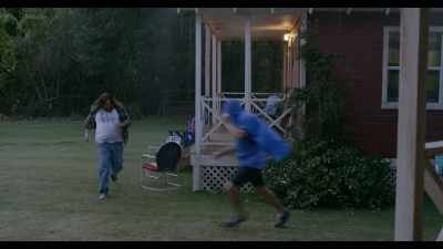 Hi!
Didn't see you guys standing there. - Wet Hot American Summer: Ten Years Later