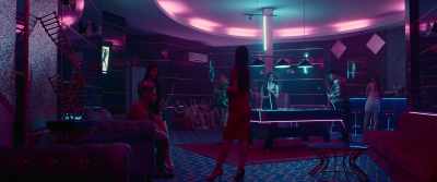 -Hi. Do you want some drink? - Mayhem!