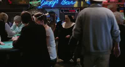 Hi Excuse me SorryHas anyone seen a nun A Carmelite nun No Sure - Sister Act