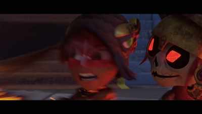 - Hi, girl who will get...
- ...everyone killed. - Maya and the Three