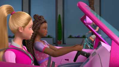 Hi, girls. Great day to get in
some exercise. - Barbie: A Touch of Magic