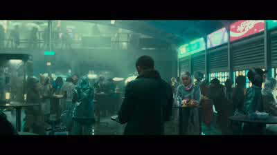 Hi. Hello, hello, A-Boy. You alone? - Blade Runner 2049