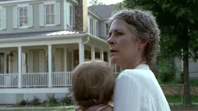 - Hi. - Hey. I know you just took care of Judith this morning, but they want some help with the watch points after that thing with Spencer. - The Walking Dead