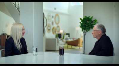 - Hi.
- Hi, Bill. - What's Next? The Future with Bill Gates