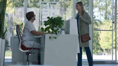 - Hi.
- Hi. - The Resident