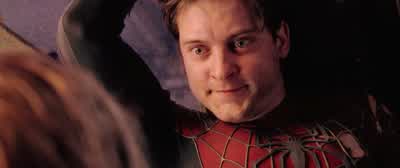 Hi. Hi. This is really heavy. - Spider Man 2