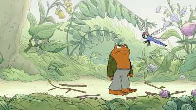 Hi-ho. Good morning, Toad.
Off to see Frog and Stick? - Frog and Toad