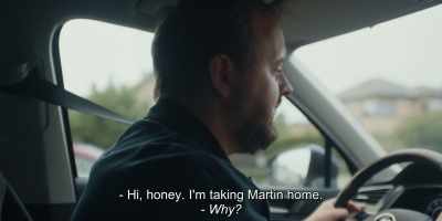 - Hi, honey. I'm taking Martin home.- Why? - Another Round