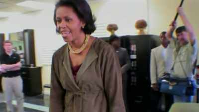 -Hi, how are you?
-(INDISTINCT CHATTER) - Obama: In Pursuit of a More Perfect Union