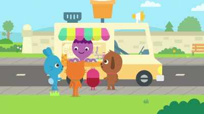 Hi, howdy and hello there.
What can I get for everybody? - Sago Mini Friends