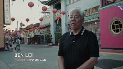 Hi, I'm Ben Lee, retired
LAPD supervisor detective. - The Bridge