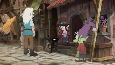 -Hi, I'm Luci.
- He stole my best line. - Disenchantment