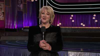 -Hi. I'm Melissa Rauch
from "Night Court." - Carol Burnett: 90 Years of Laughter + Love