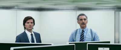 - Hi, Irving.
- Hi, Burt. What are you doing here? - Severance