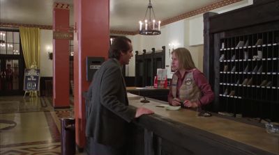 Hi I've got an appointment with Mr Ullman - The Shining