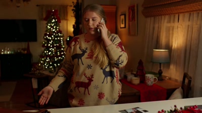 Hi. J-Jennifer.
This is, uh, Campbell Wallace. - My Southern Family Christmas