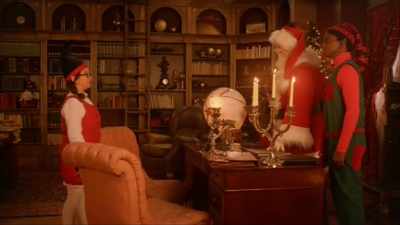 Hi, Mr. Claus.
Uh, you look jolly this evening. - 48 Christmas Wishes