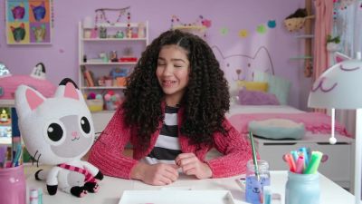 Oh! Hi. - Gabby's Dollhouse