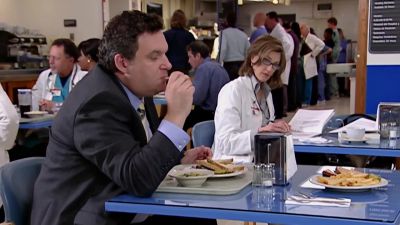 - Hi.
- Oh, hi there. - Curb Your Enthusiasm