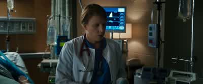 Hi. Do you mind leaving that on? Sure. - Iron Man 3