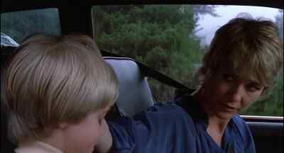 - Hi, pumpkin.
- Hi. Look what I made. - Cujo