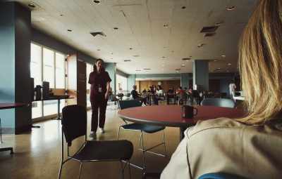 Hi, Sawyer. Just coffee?
Nothing to eat? - Unsane