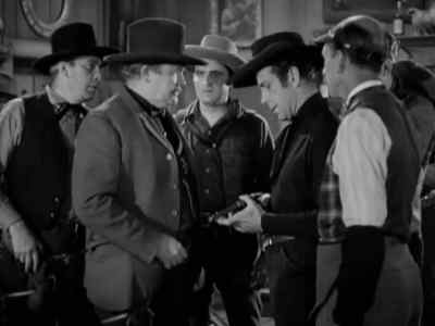 Hi, sheriff. I'm
glad you got here. - The Oklahoma Kid