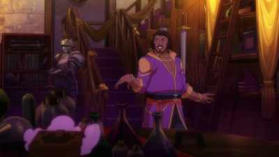 - Hi.
- So, - The Legend of Vox Machina