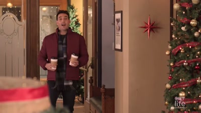 - Hi.
- Sorry, we don't open for another... hour. - A Brush with Christmas