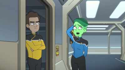 Hi. Um, I just... I feel
terrible about the... you know. - Star Trek: Lower Decks