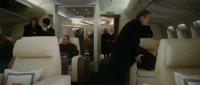 Hi. Welcome aboard. Right this way. - Thank you. - Flightplan