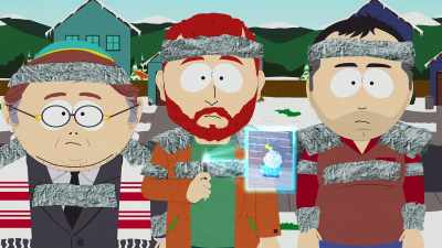 Hi. We're from the future. - South Park: Post COVID: The Return of COVID