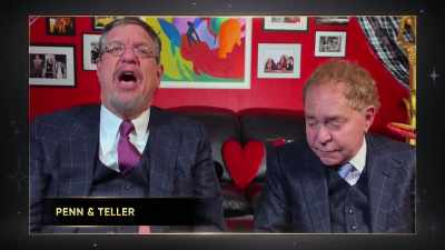 Hi, we're Penn and Teller, - Dick Van Dyke: 98 Years of Magic