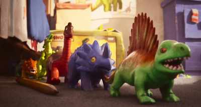 Hi Would you like to talk to me about dinosaurs - The Mitchells vs the Machines