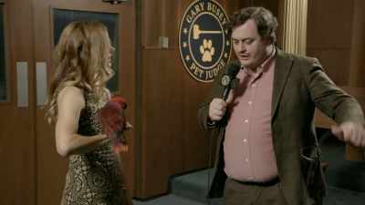 Hi. Wow.
How do you feel about - Gary Busey: Pet Judge