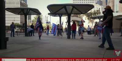 Hickman: People
were banging drums - Stopping the Steal