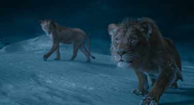Hidden in the shadows,
downwind, light of foot. - Mufasa: The Lion King