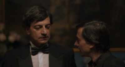 - Hide that gun.
- Why, can you see it? - The Traitor