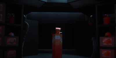 Hide. In there. - Resident Evil