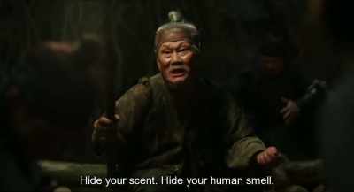 Hide your scent. Hide your human smell. - Monstrum