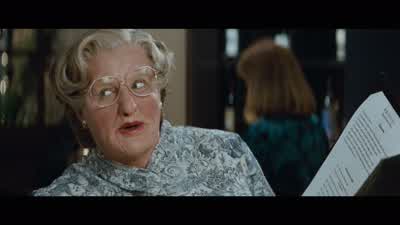 Hide the weasel Park the porpoiseBit of the old Humpty Dumpty Little Jack HornyThe horizontal mambo HmmMrs Doubtfire The bone dance ehRumple Foreskin Baloney bopBit of the old cunning linguisticsHmm Mrs Doubtfire pleaseOh dear I'm sorry Am I being a - Mrs  Doubtfire